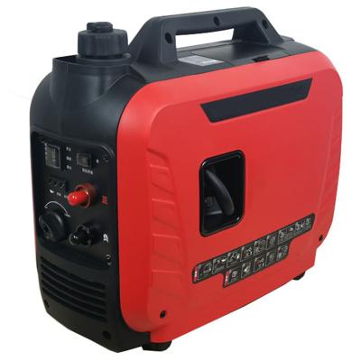 China Small Generator Provide Electric Power DC Electric Power Silent Travel Gasoline Generator Portable Generator Camping Charging Station 1600W 24V for sale