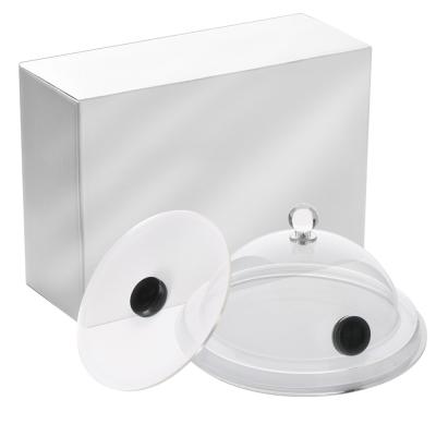 China Smoking Gun Outdoor 6 Inch Bell Lid Dome Food Cover and 12cm Disc Lids for Cocktail Smoking Set for sale