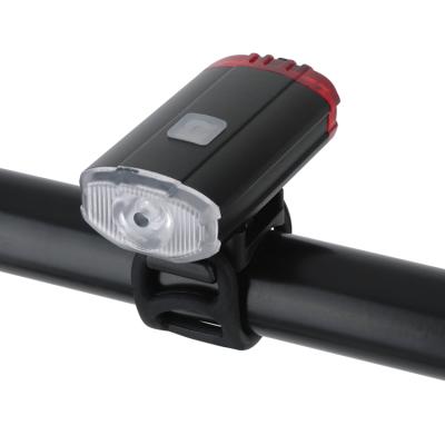 China Led Bike Light Usb Rechargeable Waterproof IP64 Head Light 6.4*3.2*2.5CM for sale