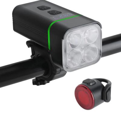 China Front And Back Bike Light Outdoor Cycling Super Bright Rechargeable Bicycle Light Set for sale