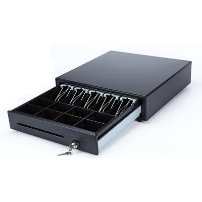 China Cash Drawer Safe Box 5 Bill 8 Coins Tray for POS Printer Store Money Lock Storage D410xW415xH100mm cash drawer register for sale