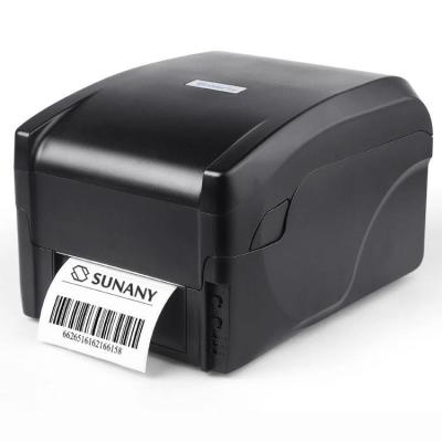 China 1524T Bar Code Desktop Label Printer Black/white Supermarket Desktop Thermal Transfer Label Printer Barcode Printer for sale