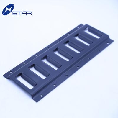 China 021115-P Trailer Cargo Track Bar Control Truck Steel Curtain Parts Guard Steel Plate for sale