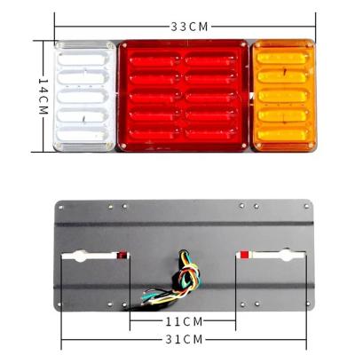 China Modern Stylel Led Truck Lights Truck Rear Lights Truck Tail Lamp for sale