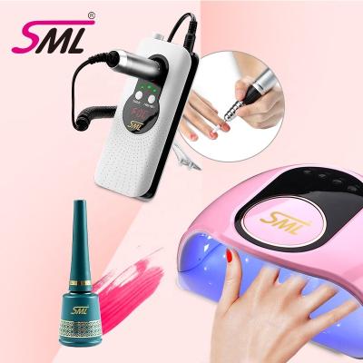 China SML Quick Dry New Arrival Salon Wholesale Tools Professional Customized 2022 Pink Nail Polish for sale