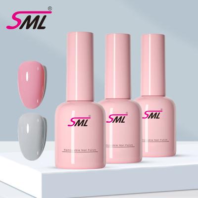 China SML Free Sample Supply Professional Salon Art Gel Quick Drying Professional Manufacturers Customized Nail Polish for sale