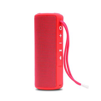 China New Trend Wireless Power Big Bass Outdoor Loud Speaker Boombox Portable Radio with Microphone Cloth Speakers for sale