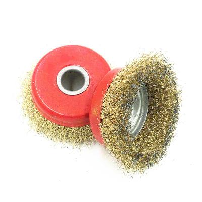 China Factory wholesale derusting wheel steel wire cup-shaped decontamination and cleaning of metal and non-metal surfaces for sale