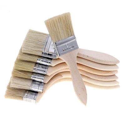 China Factory Wholesale High End Fine Flat Brushes Fiber Hair Slick Brushes Soft And Elastic for sale