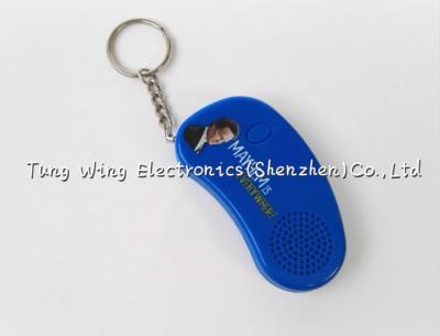 Cina Il piede personalizzabile ha modellato la musica Keychain con la cassa di risonanza registrabile in vendita