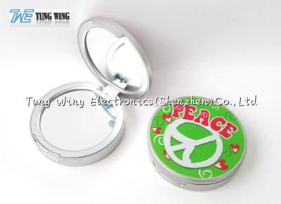 China Compact Round Custom Pocket Makeup Mirror OEM For Promotional for sale