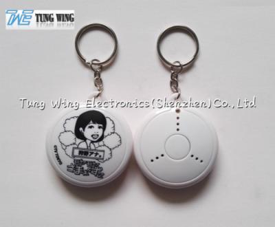 Chine Musique Keychain de porte-clés de musique d'ABS avec le logo adapté aux besoins du client, bruit adapté aux besoins du client à vendre