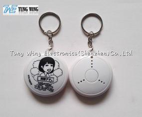 Chine Musique Keychain, processus 3D de porte-clés de musique 2D d'ABS avec le logo/bruit adaptés aux besoins du client à vendre