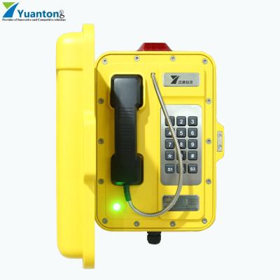 China Full Duplex Talk On The Handset voor Vandal Resistant Telefoon met ondersteuning SIP Te koop