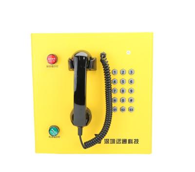 China 30W VoIP teléfono de minería con teclado completo y luz de indicador de funcionamiento en venta