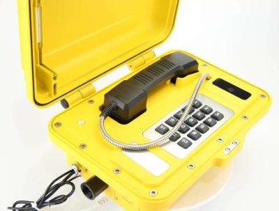 China Heavy Duty Industrial Weatherproof Telephone IP68 Waterproof for sale