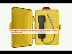 Waterproof Telephone IP68 Analogue Industrial VoIP Outdoor Phone Factory