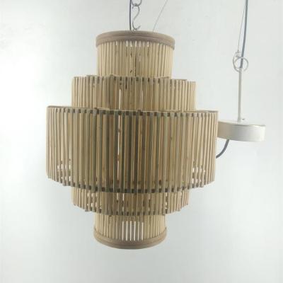 China Residential Bamboo Lampshade Lighting For Hotel Home Decoration for sale