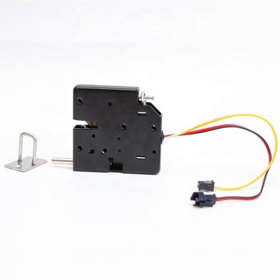 China Hot 12v 24v Electric Cabinet Solenoid Smart Lock For Electronic Solenoid Drawer Lock 73*66*13 mm for sale