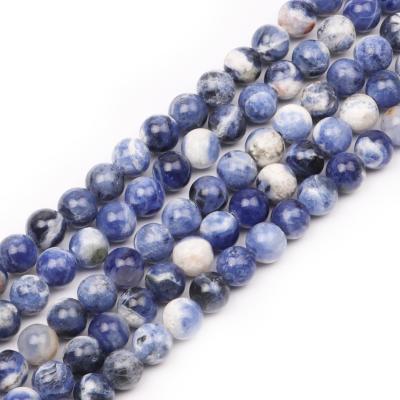 China Natural Lasting Color Round Loose Stone Jade Gemstone Beads Stone Round Crystal Energy Stone for sale