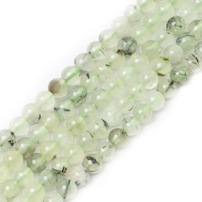 China Natural Lasting Color Round Beads Gemstone Crystal Energy Stone 8mm Loose Stone Beads for sale