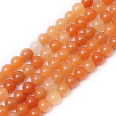 China Natural Lasting Color Around Beads Loose Stone Gemstone Crystal Energy Stone Loose Stone Bead for sale