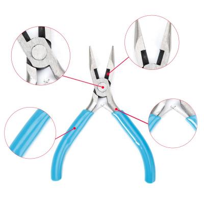 China Vice Black Round Head DIY Jewelry Tools Pliers Pliers Accessories Wholesale Hardware Tools Rose Pliers Head Headed Nose Pliers Jewelry Pliers for sale