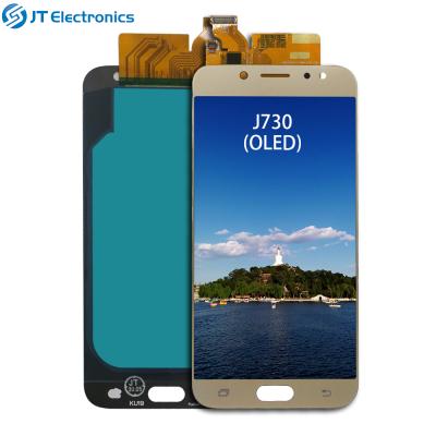 China LCD Touch Screen With Digitizer For Samsung J7 2017 Pro Oled Display J730 Pantalla Lcd J730 for sale