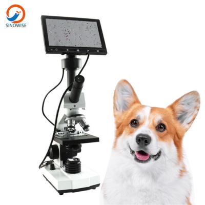 China Veterinary use analysis microscope/observation sperm microscopes VET-R069 factory price for sale