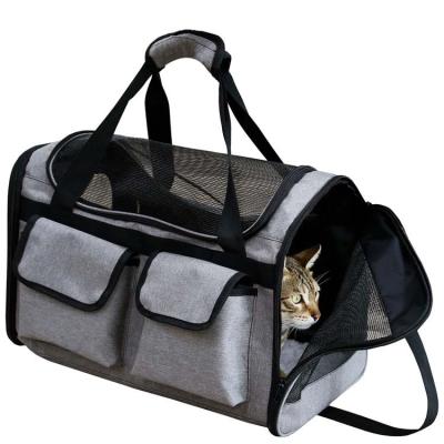 China Breathable Wholesale Good Price Travel Comfortable Portable Pet Carrier Bags for sale