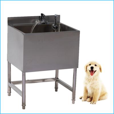 China Sustainable Stainless Steel Dog Wash Tub Tub Grooming Bath for sale