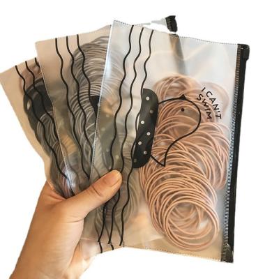 China Sweet 4.5 cm 100 pcs / Head Hair Hoop Rope Elastic Hair Bag Rope Ring Headdress Elastic Hair Tie Band Women Girl Tops for sale