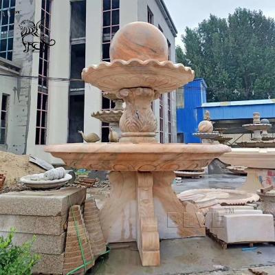 China Modern Garden Fengshui Sphere Floating Ball Fountain Marble Fountain Natural Stone Balls For Sale for sale