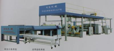 China atuomatic single side corrugation production line for sale