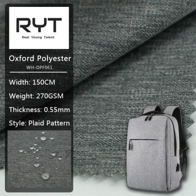 China El tejido de poliester impermeable modificado para requisitos particulares puede estar para la mochila al aire libre en venta