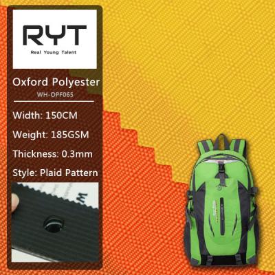 China 100% Polyester Waterproof Line Waterproof And Durable Material For Computer Backapack And Other Item for sale