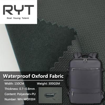 China Gesponnener Rucksack-Verbundwerkstoff 300GSM wasserdichtes Oxford Gewebe zu verkaufen