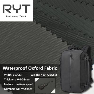 China Polyester, das wasserdichtes Oxford-Gewebe für Zelt-Kleid und Tasche beschichtet zu verkaufen