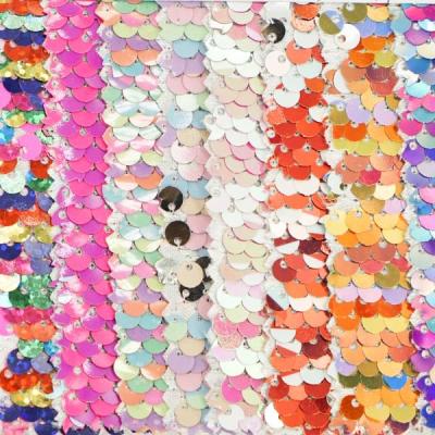 China Five Subsidiaries Sequins Fabric for sale