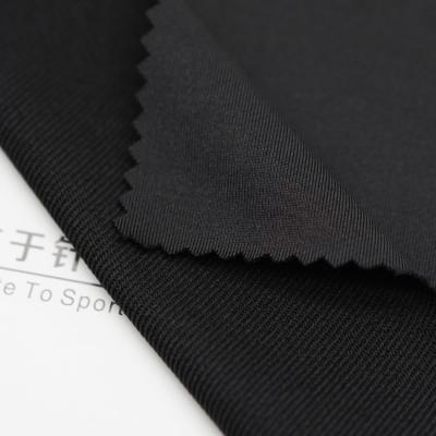 China A tela do poliéster do Spandex RPET do poliéster 10% de 90% reciclou o material 0.68mm à venda