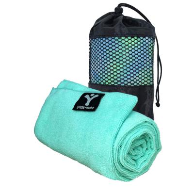 China QUICK DRY Non Slip Wholesale Private Label Microfiber Cloth Quick Dry Yoga Mat Towel For Yoga Gym for sale