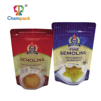 China Fleixble Flour Powder POS Packaging Pouch With Zipper for sale