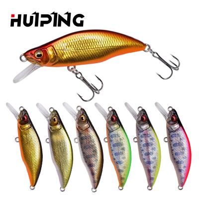 China High Quality ABS Minnow 4.2g Fishing Lure Sinker High Quality Hard Plastic Stream New 51mm Fishing Lure For Trout Bass Zander Baits for sale