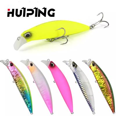 China ABS Plastic Lures Wholesale Fishing Minnow 30g 95mm Heavy Sinking Lure Hard Beach Walker Pesca Bass Fish Lure Bait for sale