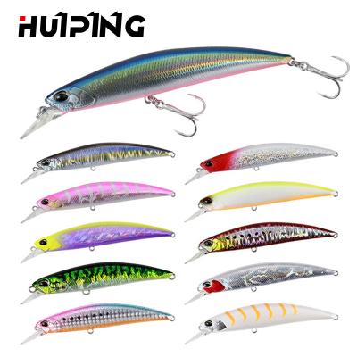 China Durable Artificial Fishing Lure Saltwater 27g 110mm Bait Minnow Bottom SPEARHEAD Sinking Plastic Hard Bait PESCA for sale