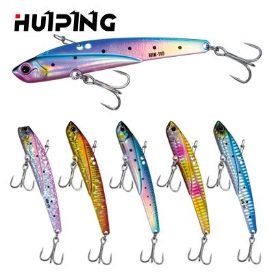 China Metal Metal Fishing VIB Lures 110mm Vibration 45g Bait Spinner Spoon Lures Fishing Baits Trout Shore Cast PESCA for sale