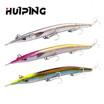 China Fishing Lure182mm 54g Pencil Jerkbait Bass Predator Fish Cast Hard Plastic Sinking Fish Long Baits Needle Bait Fishing Tackle for sale