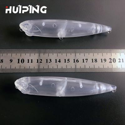 China Surface Water Fishing Lure Realis Pencil 100 Lure Unpainted Fishing Body Topwater Stickbait Floating 100mm 14.3g Aritificial Hard Groundbait For Pike Bass Lures for sale