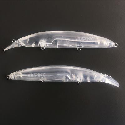 China Durable Unpainted Minnow Floating Fishing Lures 110mm Freshwater Lure 20g Hard Plastic Saltwater For Bass Trout Fishing Blanks for sale