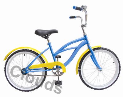 China 20 Inch Steel Small Kids Bike For Road / Bicycle with Rear Coaster Brake for sale